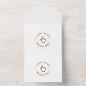 Invitation Tout en Un - Personnalisé (ajouter imag (À l'intérieur)