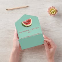 Personnalisé UNE SUR UN MELON Fille de fête d'anni