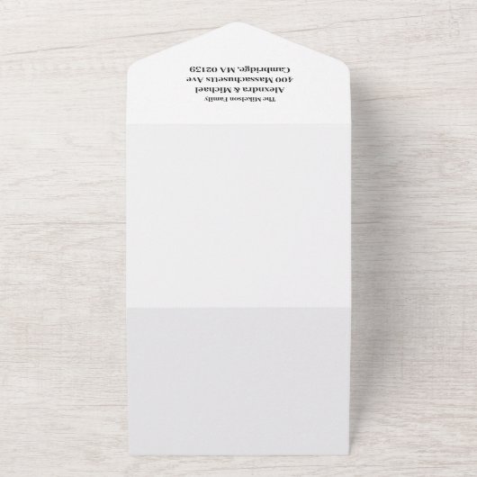 Invitation Tout En Un Photo 2024 Calendrier Script Joyeux Noël (Dehors)