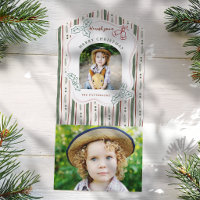 Photo de Noël drôle et fantaisiste avec des bandes