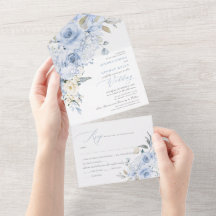 PixDezines H2 Dusty Blue Roses Hydrangea