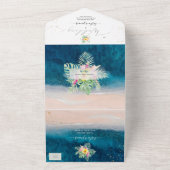 Invitation Tout En Un PixDezines Tropical Paradise Beach Event (Dehors)