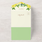 Invitation Tout En Un Recette Fête des mariées citron jaune (Dehors)