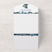 Invitation Tout En Un Robot se prépare pour Baby & Livres (Dehors)