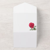 Invitation Tout En Un Rose rouge - peinte à la main (Dehors)