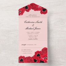 Roses Abstraits et pavots