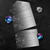 RPG Luxe | Onyx Sheen Imaginaire Tabletop Jeu Dice