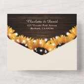 Invitation Tout En Un Rustic Wood Lace String (Verso)
