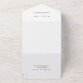 Invitation Tout En Un S’more Mariage alimentaire (Dehors)