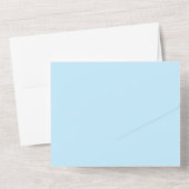 Invitation Tout En Un Salutations sereines (Verso)