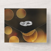 Invitation Tout En Un Sauver la date (Verso)