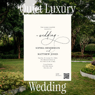 Invitation Tout En Un Script Calligraphie Photo Mariage Ivoir