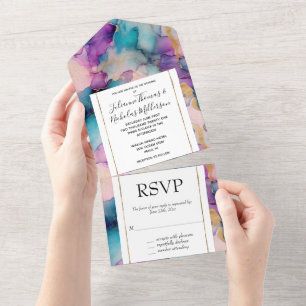Invitation Tout En Un Serendipity Crystal Blue