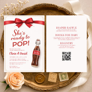 Invitation Tout-en-un Soda Prêt à Faire Pousser Couple Baby S