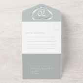 Invitation Tout En Un Soixante-dixième anniversaire de mariage fête évén (Dehors)