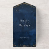Invitation Tout En Un Starry Night Romance Mariage (Dehors)
