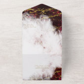 Invitation Tout En Un Superbe Géode de cristal Ruby (Dehors)