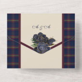 Invitation Tout En Un Tartan Écossais Clan Maclaine de Lochbuie (Verso)