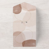 Invitation Tout En Un Terracotta Boho Beach Wedding All In One (Dehors)