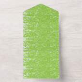 Invitation Tout En Un Texture Vert Citron Grunge (À l'intérieur)