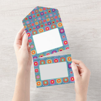 Invitation Tout En Un Tout en une invitation, Crochet dans vos mains