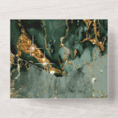 Invitation Tout En Un Trinity Mack Mariage Pailleté ID644  (Verso)