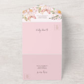 Invitation Tout En Un Un Petit Papillon | Baby shower fille Parties scin (Dehors)