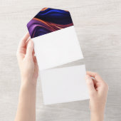 Invitation Tout En Un "Une soirée d'élégance : vous êtes invité !" (Déchirure)