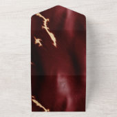 Invitation Tout En Un Vachette rouge profonde du sud-ouest (Dehors)