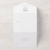 Invitation Tout En Un Venue Sketch | Church Wedding (Dehors)