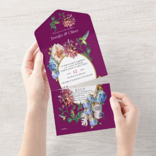 Invitation Tout En Un Viva Magenta 2023