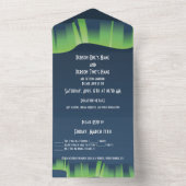 Invitation Tout En Un Wonderland Auroras (À l'intérieur)