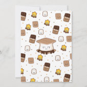 Invitation Tout est S'more Fun Baby shower (Dos)
