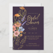 Invitation TOUT ÉVÉNEMENT Boho Wildflowers Garden Party (Devant)