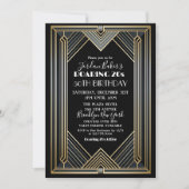 Invitation TOUT ÉVÉNEMENT - Roaring 20s 1920 Art Deco Party (Devant)