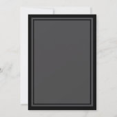 Invitation Tout noir Attire Coquette Bow Cravate Affaire form (Dos)