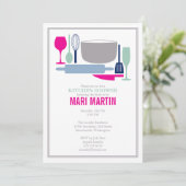 Invitation Tout sauf l'invitation à la douche nuptiale (Debout devant)