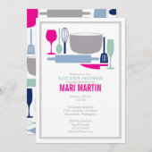 Invitation Tout sauf l'invitation à la douche nuptiale (Devant / Derrière)