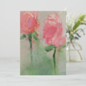 Invitation Tout va devenir Rose (Debout devant)