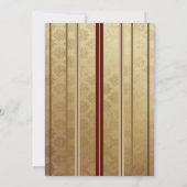 Invitation Toute Cette Parties scintillant Nouvel An (Dos)