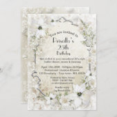 Invitation Toute fête d'anniversaire d'âge, pays des (Devant / Derrière)