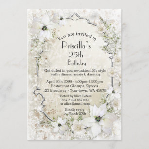 Invitation Toute fête d'anniversaire d'âge, pays des