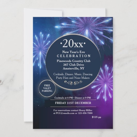 Invitation toute la nuit (Devant)