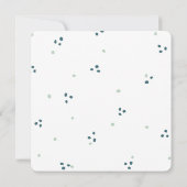 Invitation Toute la saison Green Foliing Fête des mariées de  (Dos)