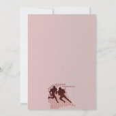 Invitation Toute l'invitation au football américain (Dos)