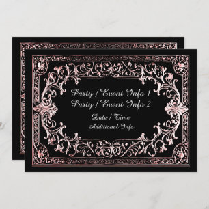 Invitation Toute Occasion Rose Gold Frame