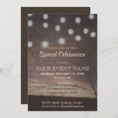 Invitation Toutes les fins | Coucher de soleil (Devant / Derrière)