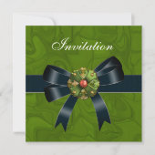 Invitation Toutes Les Occasions Crush Green Black  (Devant)