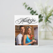 Invitation Toutes les occasions PHOTO Merci (Debout devant)