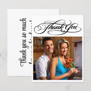 Invitation Toutes les occasions PHOTO Merci